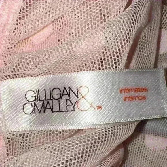 Y2k Satin Baby Pink Polka Dot Mini Slip - Picture 7 of 8